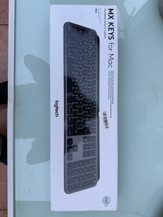 Logitech MX Keys for Mac – Bluetooth, iluminată, US Intl
