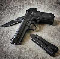 Pistol Airsoft Beretta/Taurus Aer COMPRIMAT 4jouli Metal+ABS