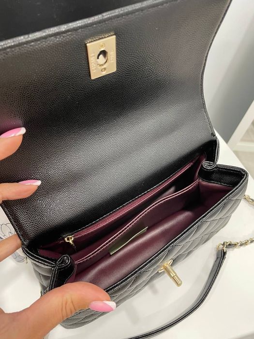 Кожена чанта chanel