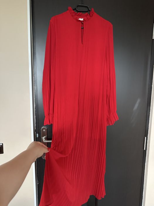 Rochie plisata de ocazie H&M