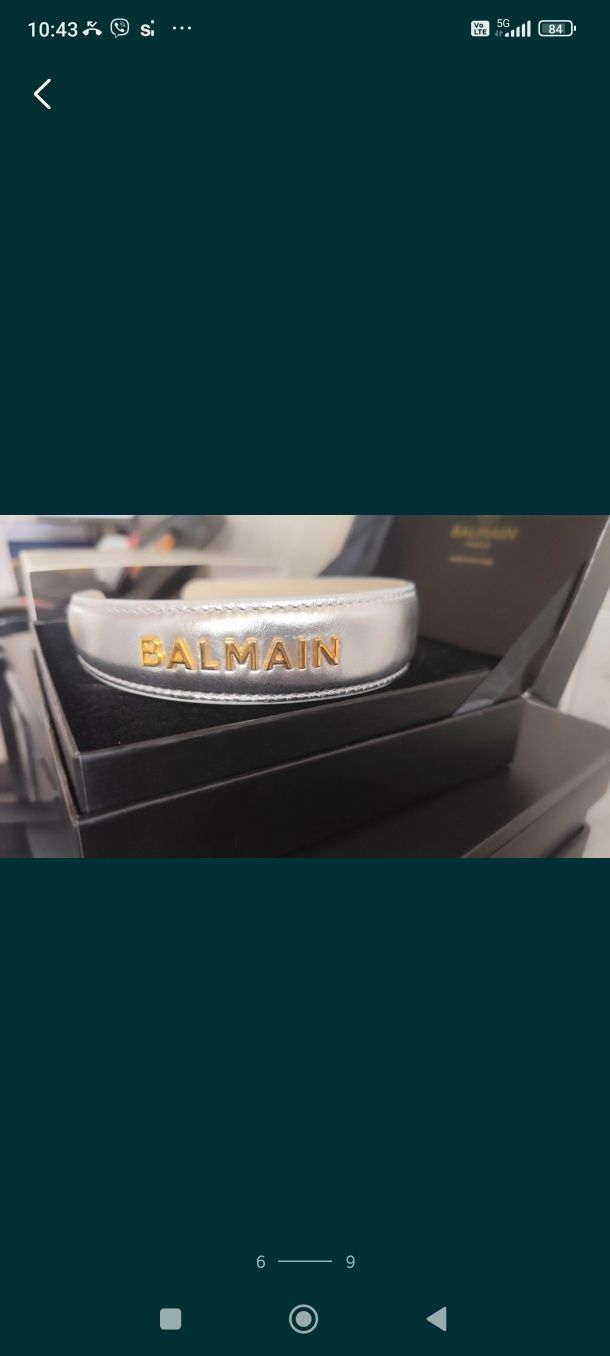 Чисто нова диадема на Balmain