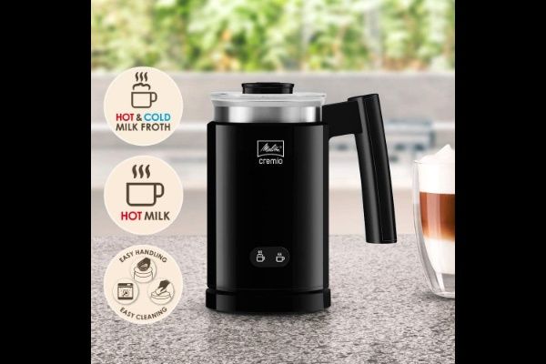 Вспениватель молока - Melitta Cremio II black 1014-02, Новые