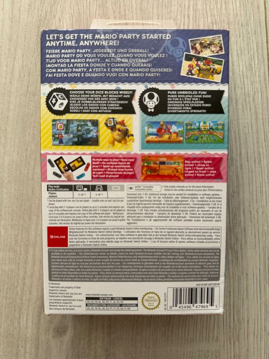 Super Mario Party + 2 controllere Joy-Con Nintendo Switch