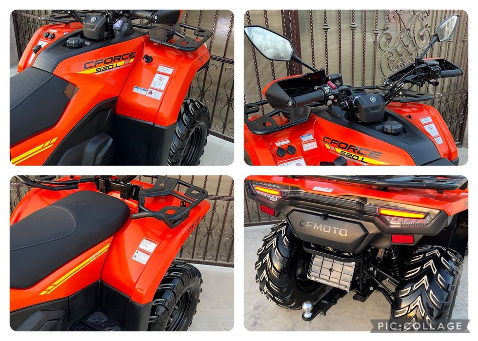 Atv Cf Moto 520l / X5 2024 ca NOU [nu can am, linhai, tgb)