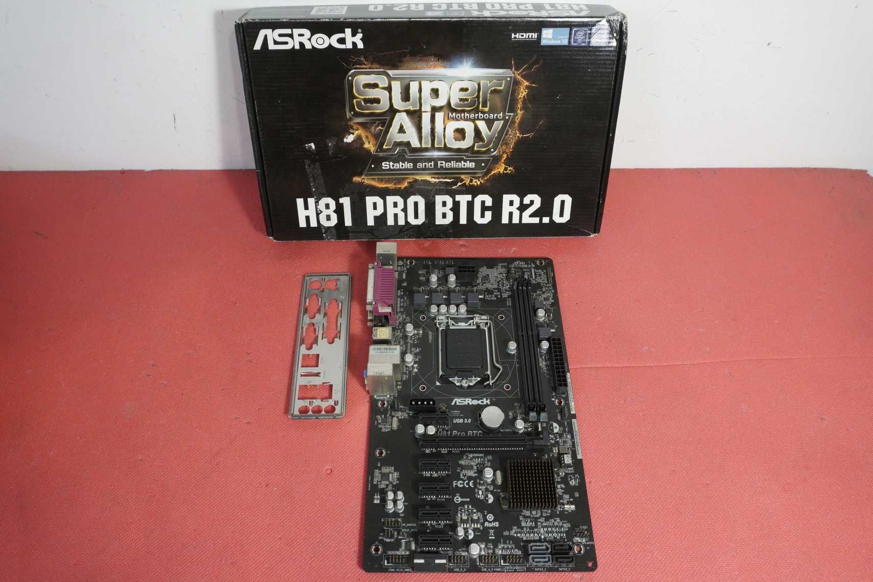 [LGA 1150] Дъно, дънна платка, H81 Pro BTC DDR3 Intel 4th gen/ Вкл.ДДС