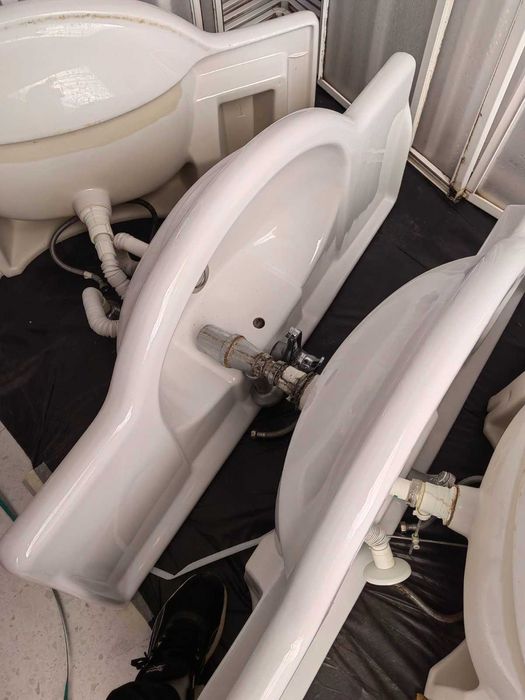 Мивки с батерия на Видима