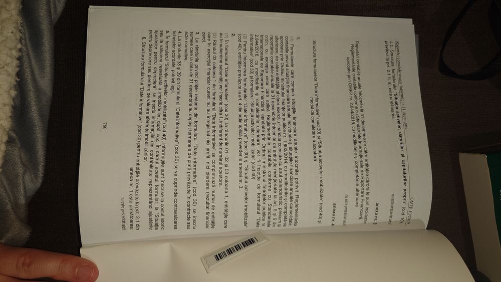 Carte " Reglementări contabile"