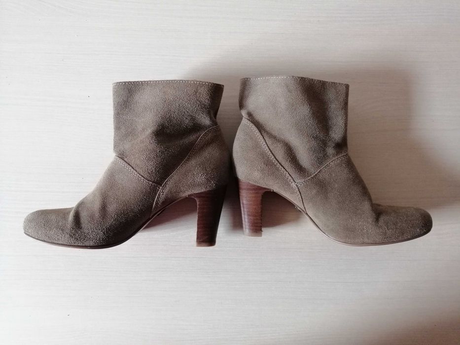 Botine piele intoarsa Roberto Santi