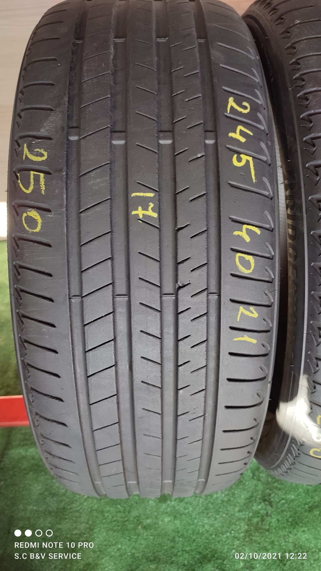 245 40 r21 Bridgestone