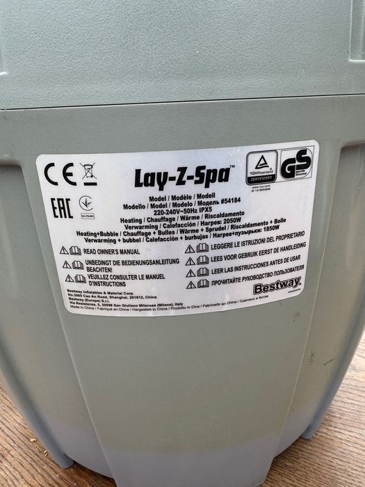 Pompă jacuzzi gonflabil bestway Lay-Z-Spa