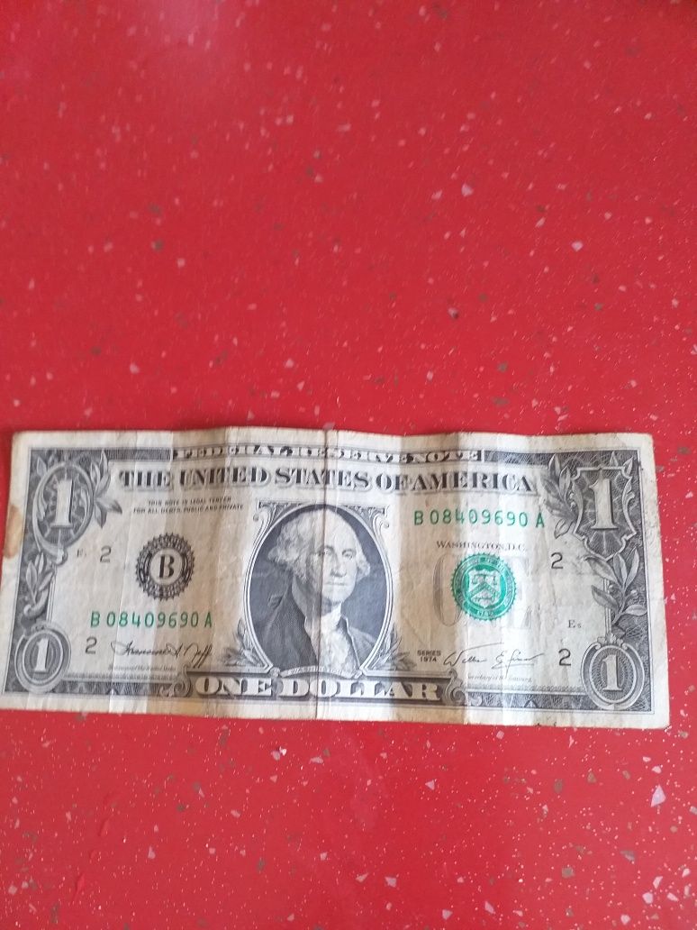 1 dolar din 1974