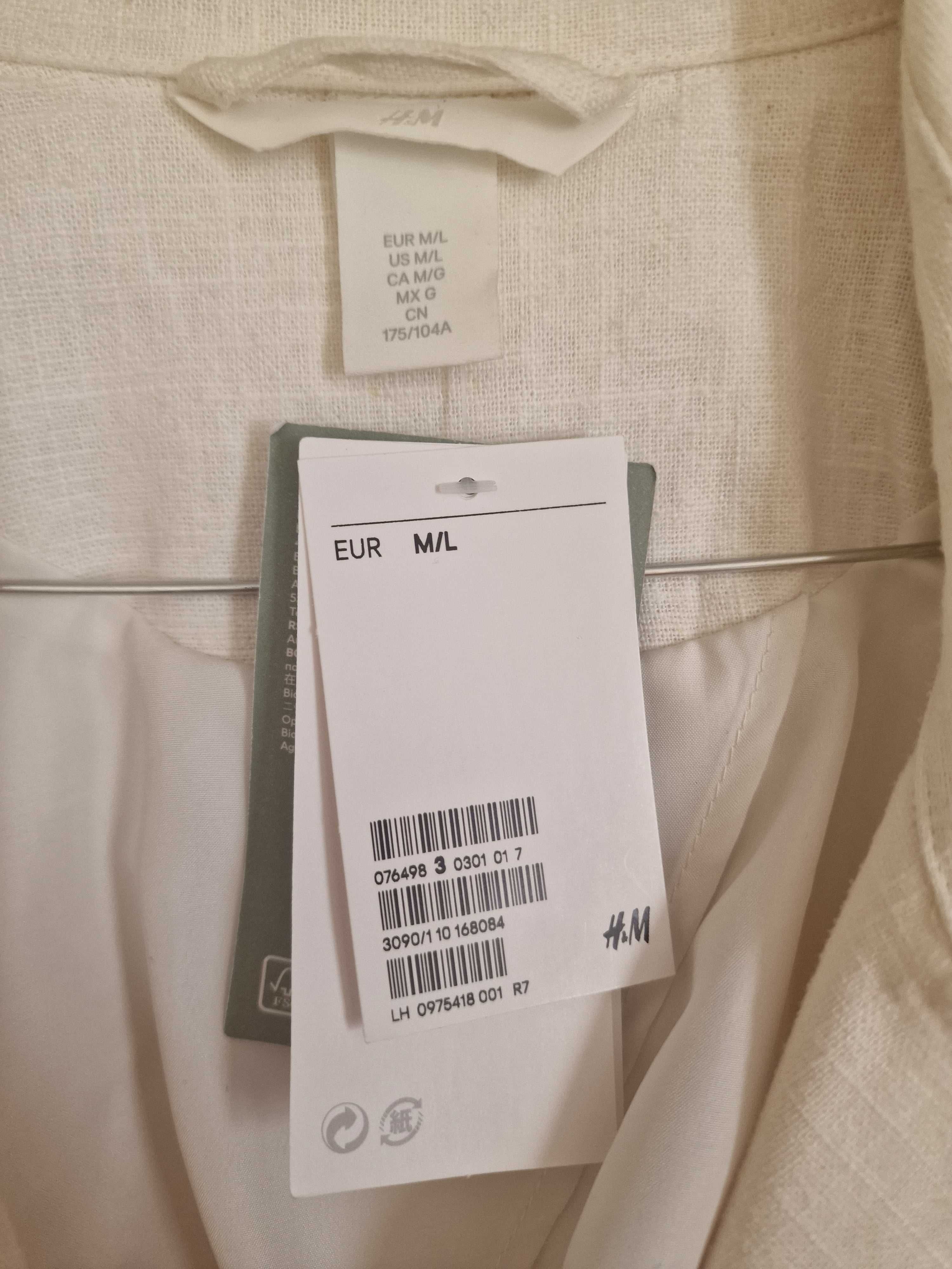 Шлифер H&M от органични материи