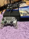 Vand ps 4 pro cu controler de la nacon si 3 jocuri
