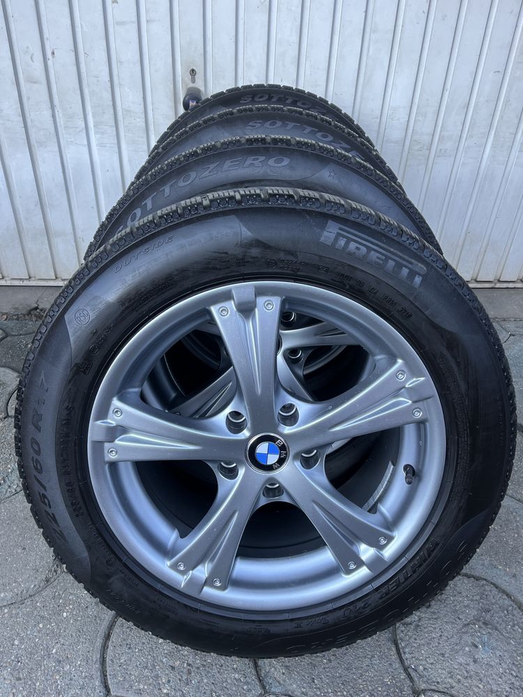 Jante aliaj 5x120mm, anvelope 225/60 R17 BMW X3 F25, E83, X4 F26,
