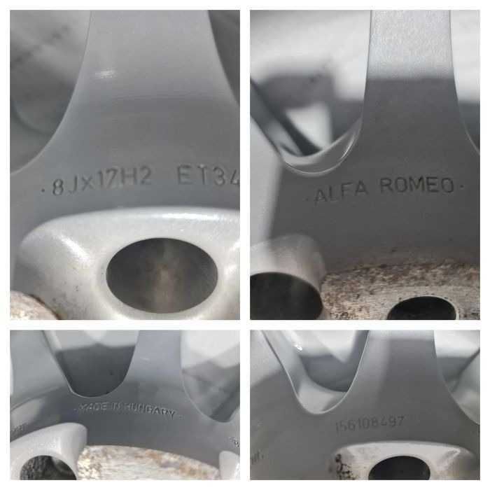 Jante 17 OEM Alfa Romeo Tonale Stelvio Giulietta 5x110 cu senzori