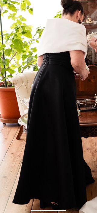 Rochie lunga cu corset