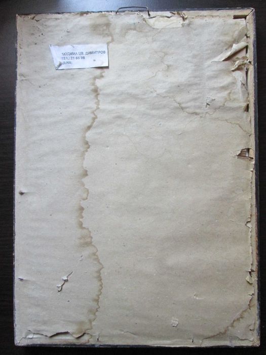 Оригинална карина -графика и акварел, Людмил Димитров, 33х24