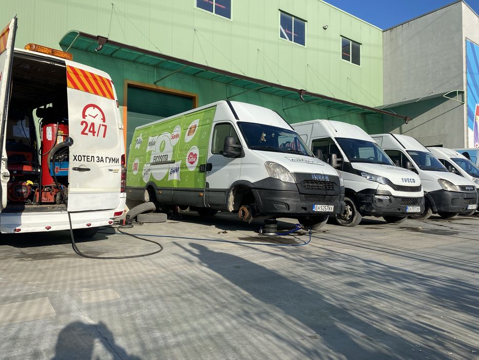 Мобилен Сервиз Гуми 24/7 Mobile Tyre Servicе