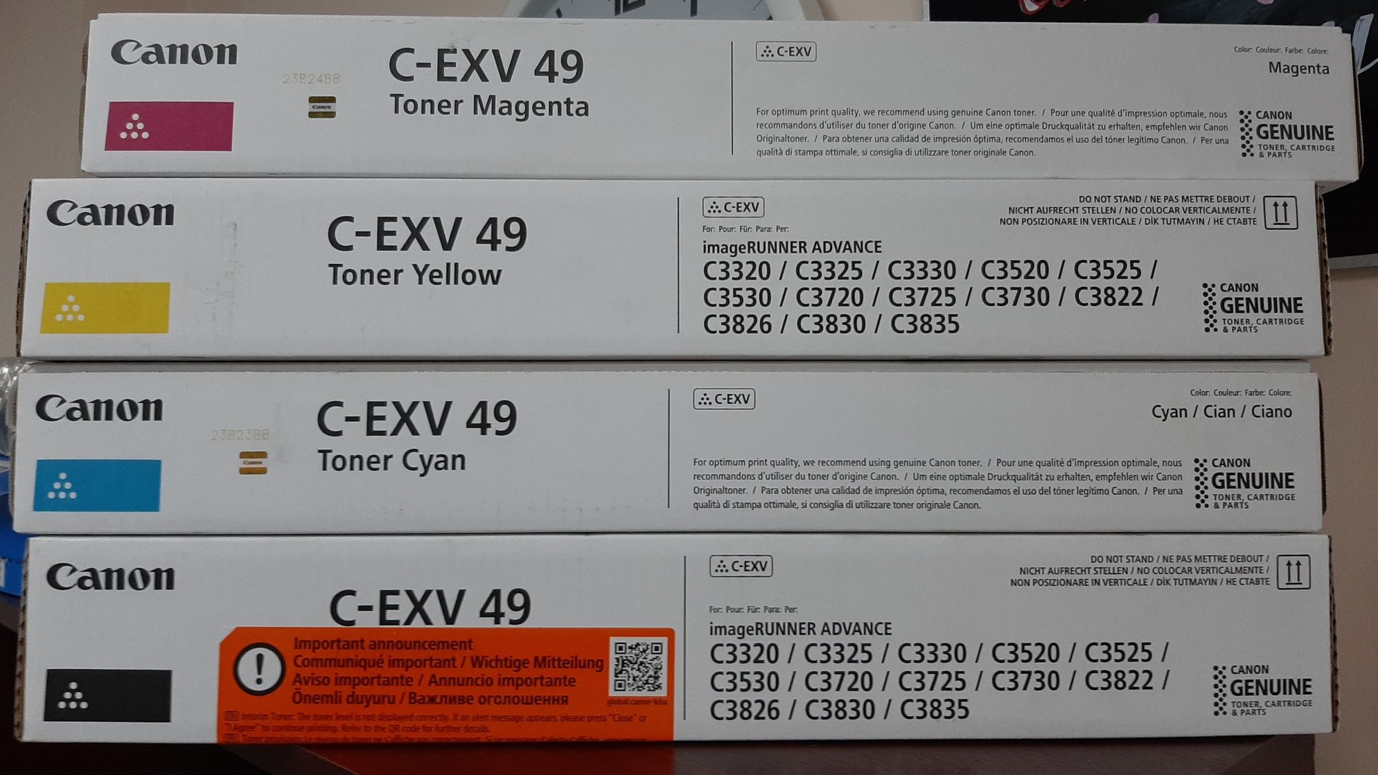 Продам Тонер-картридж C-EXV49