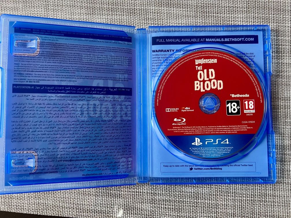 Wolfenstein THE OLD BLOOD PS4