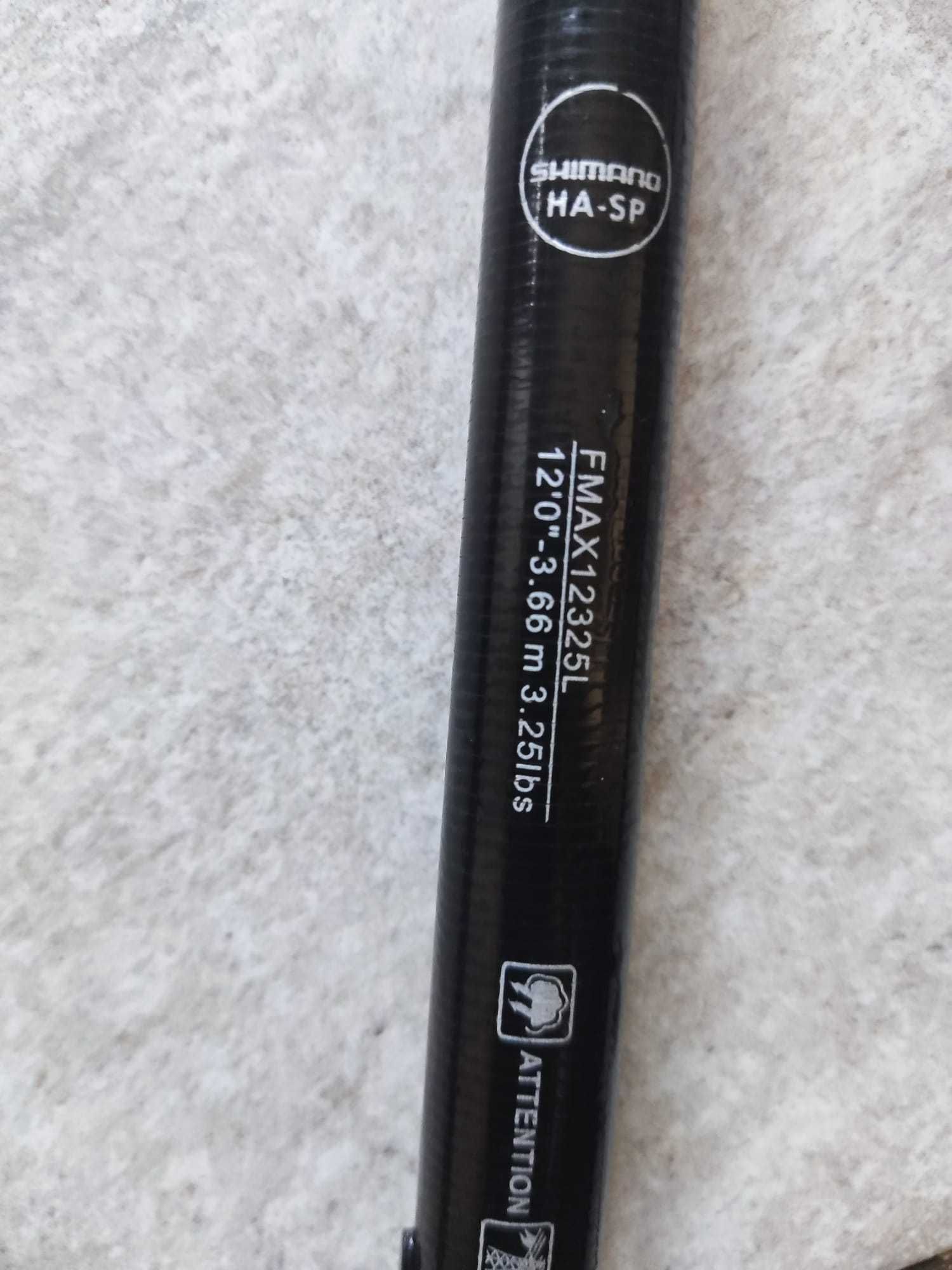 3 lansete crap Shimano Force Master Ax 12' 3 1/4 lb Long Ranger