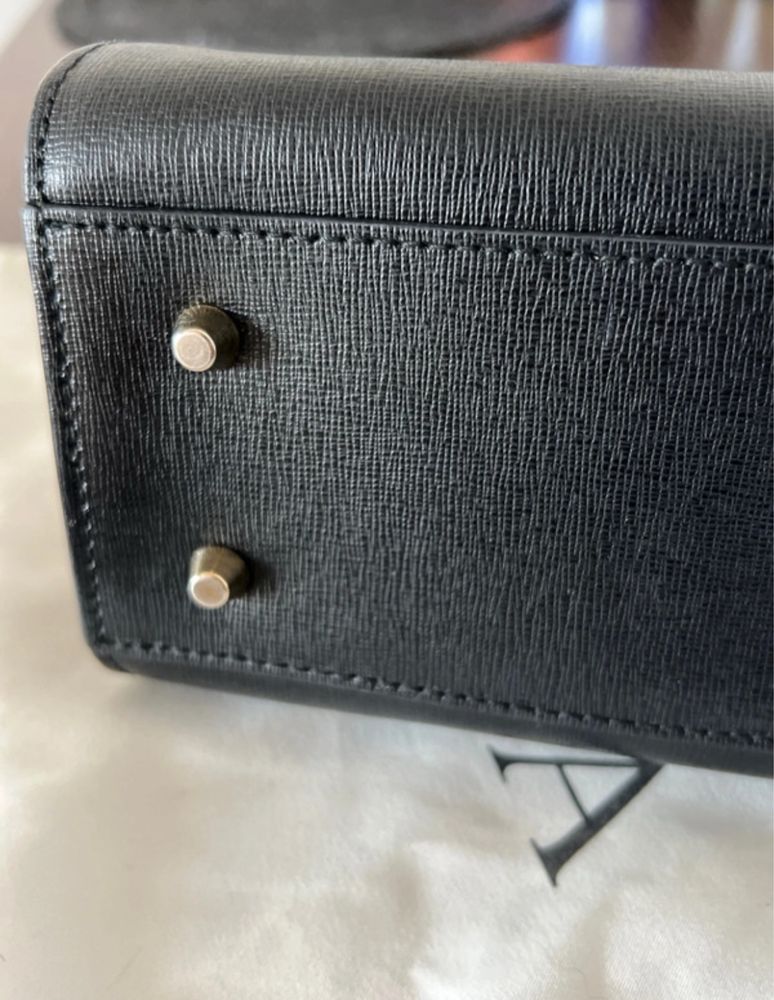 Geanta piele neagra FURLA