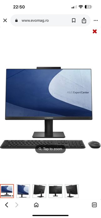Sistem All-In-One PC ASUS ExpertCenter i3 8GB 256GB SSD