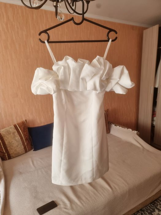 Белое платье My Clo Collection 44 М размер