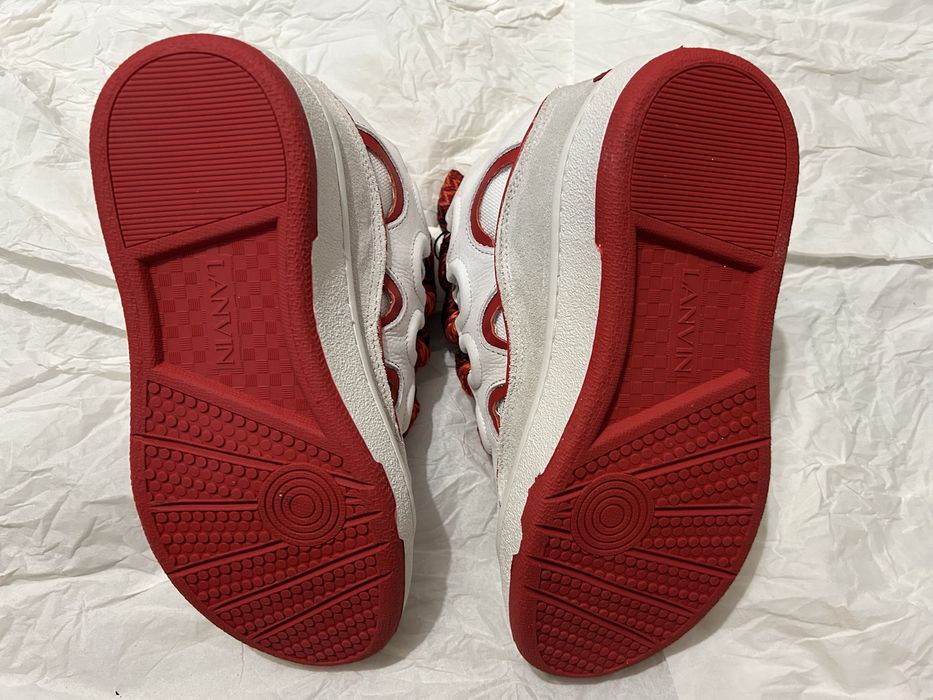 Adidasi Lanvin Curb Red