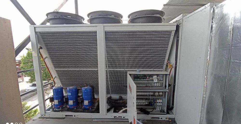 Ремонт промышленных холодильных машин.Чиллеров