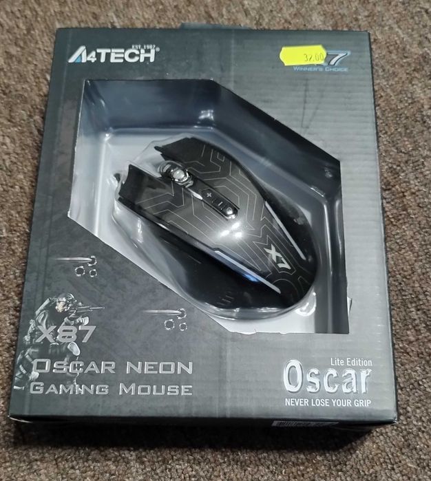 Гейминг мишка Oscar Neon Gaming Mouse X87 a4tech X7 a4TECH offic