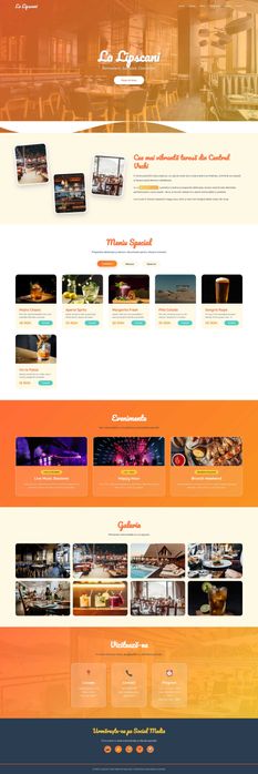 Site prezentare Host + Domeniu Inclus