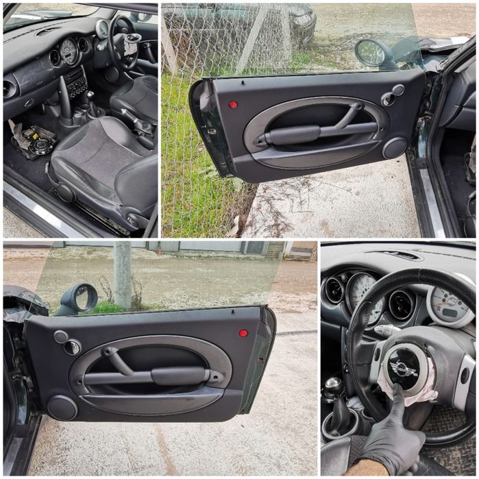 Mini Cooper R50 и Cooper S R53 на части