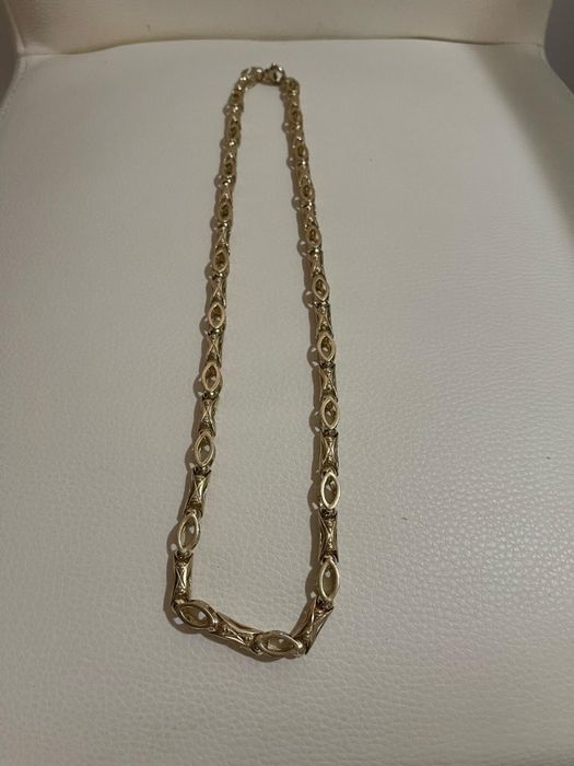 Lant aur 14k, model Cartier