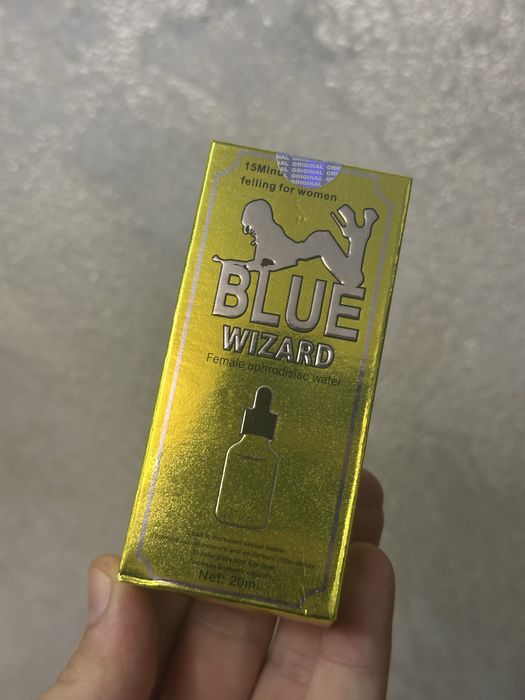 Blue Wizard – lichid afrodisiac pentru femei