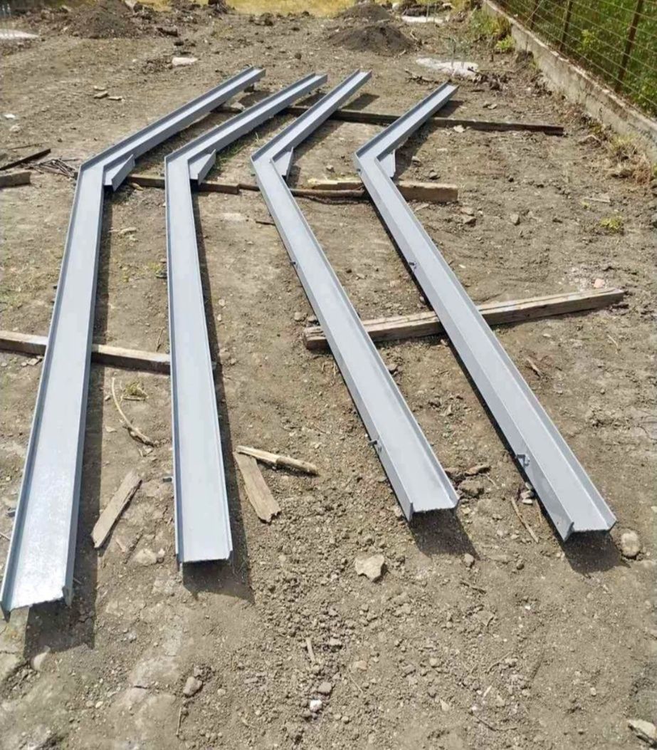 Vând hala metalica 12cu 25 completa sau pe elemente