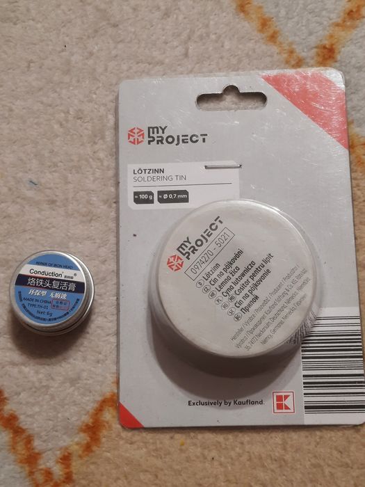 Cositor  Fludur si pasta lipit