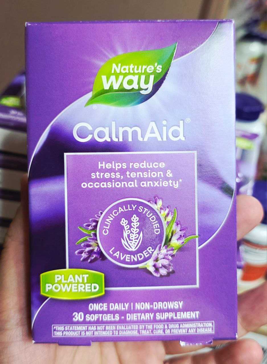 ДОСТАВКИ НЕТ Nature's Way CalmAid эфирное масло из цветков лаванды