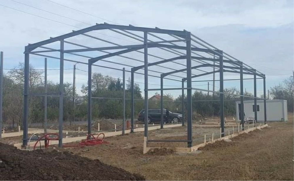 Fac hale si structuri metalice din europrofile accept variante