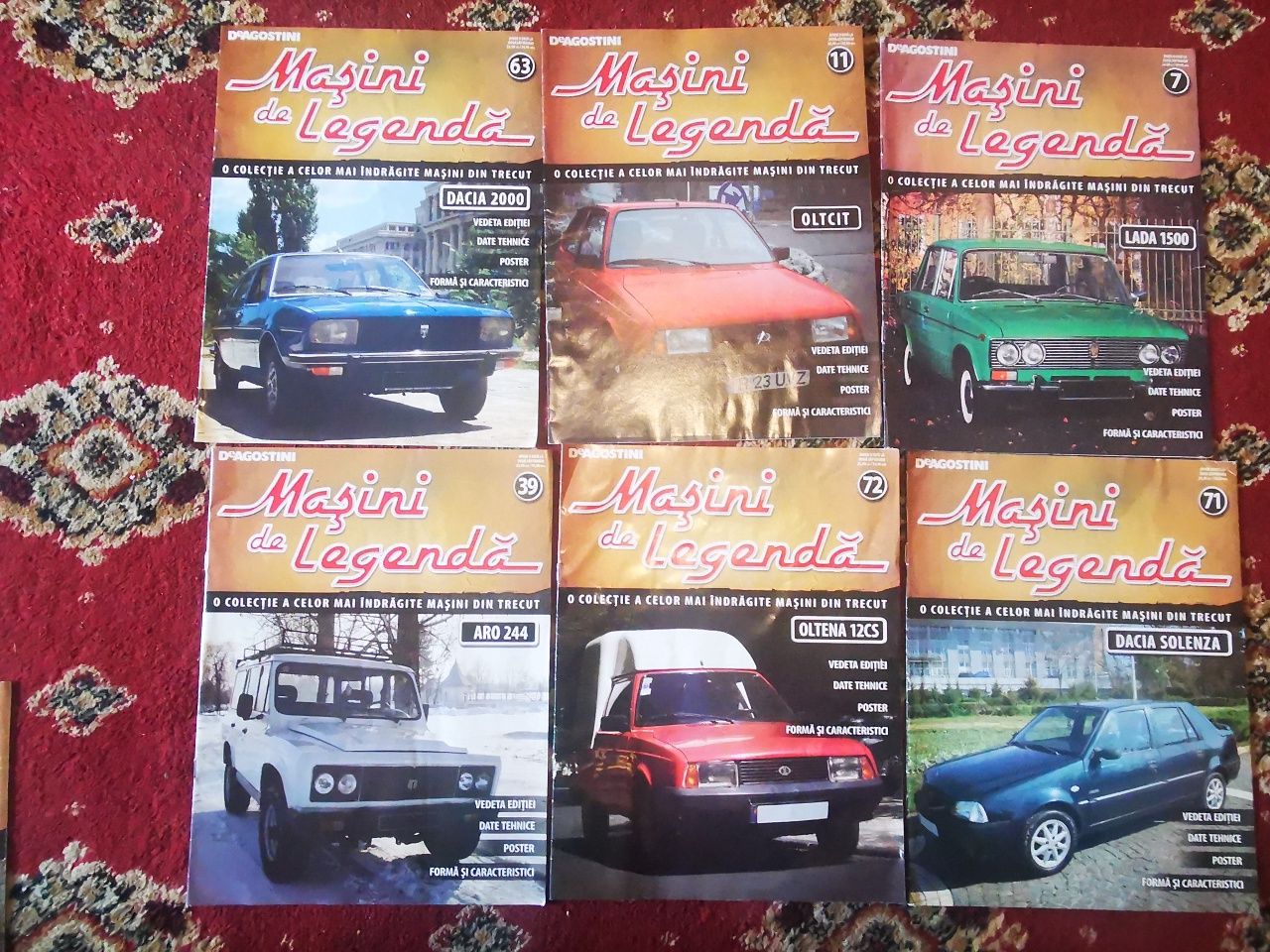 Revista Masini de legenda ARO Olcit LADA Dacia Solenza/2000 Oltena