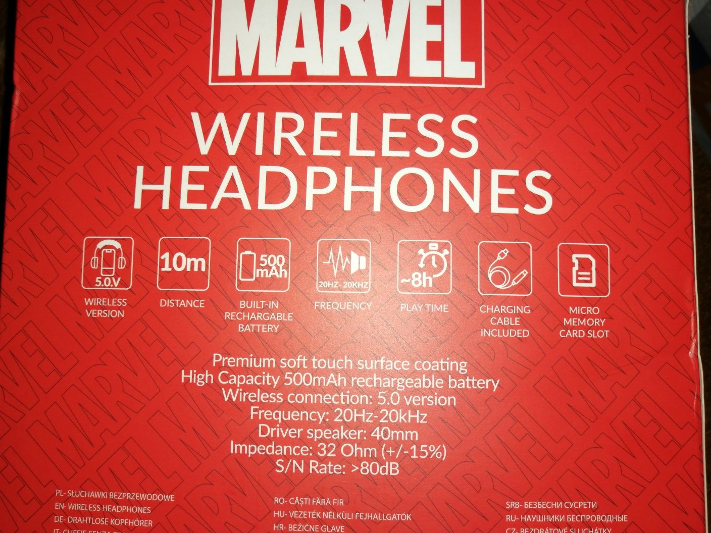 Căști Wireless Marvel