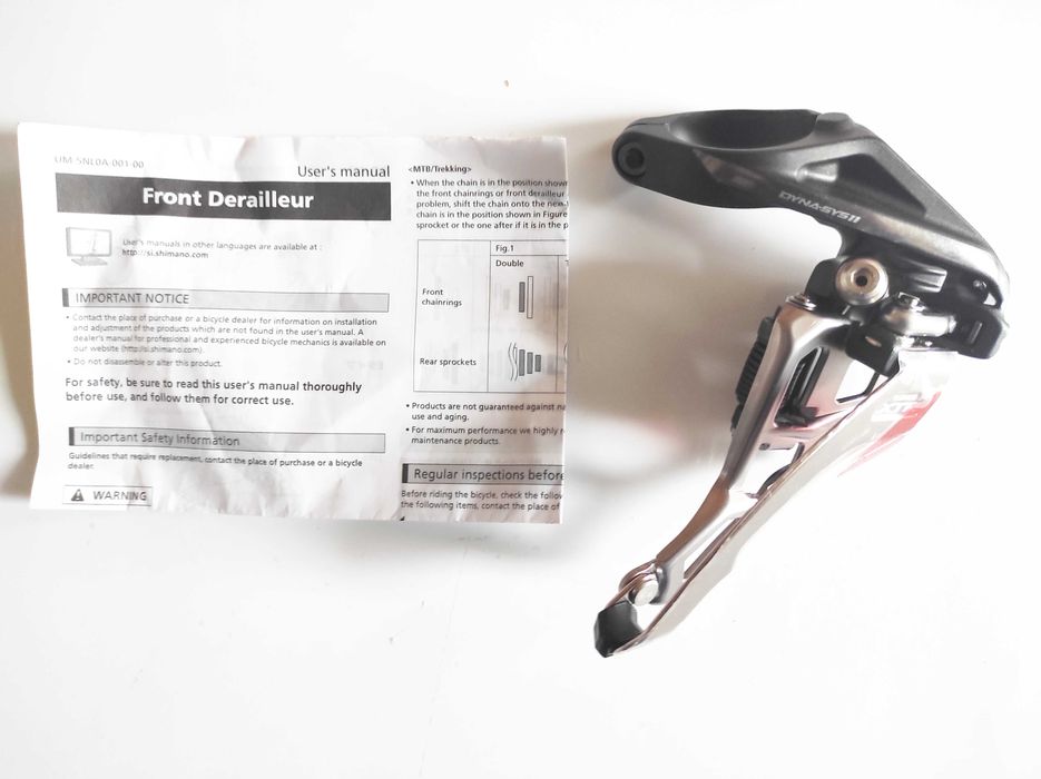 Schimbatoare foi Shimano XTR FD-M9000 3x11v. colier 34.9mm noi