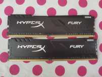 Kit Memorie Ram Kingston Fury 32GB (2x16GB) DDR4 3200MHz.