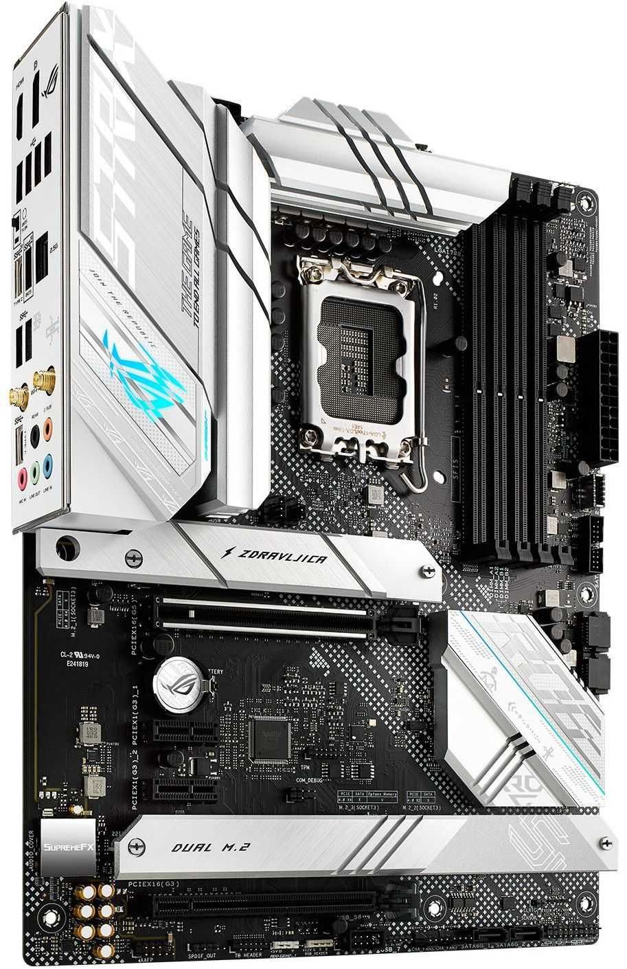 Геймърски Компютър/Гаранция/i7 13700F/32GB DDR4/1TB SSD/ROG B660-A