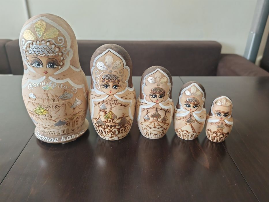 ГОЛЯМА РЯДКА матрьошка СССР ! Оригинал !!!