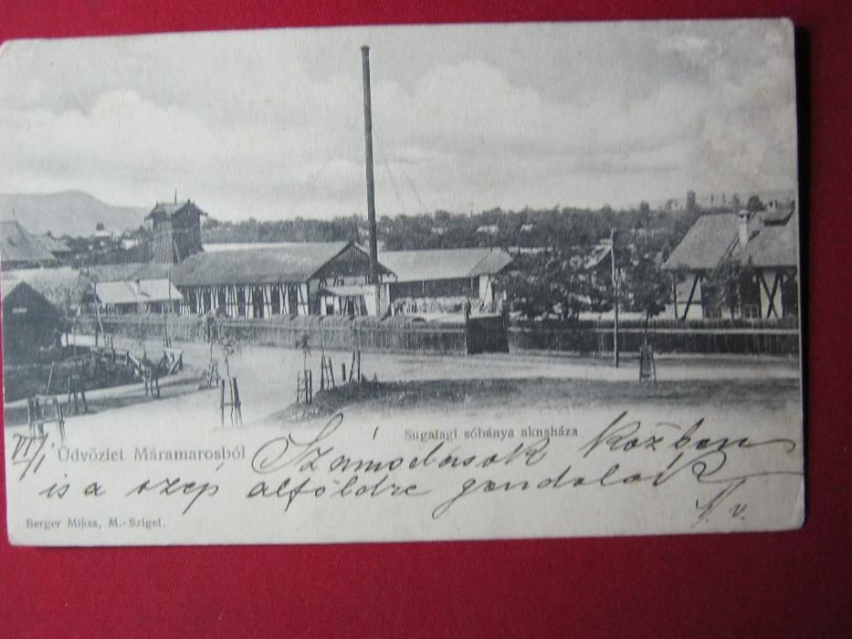 Ilustrata veche/Carte Postala/OCNA SUGATAG/1904.