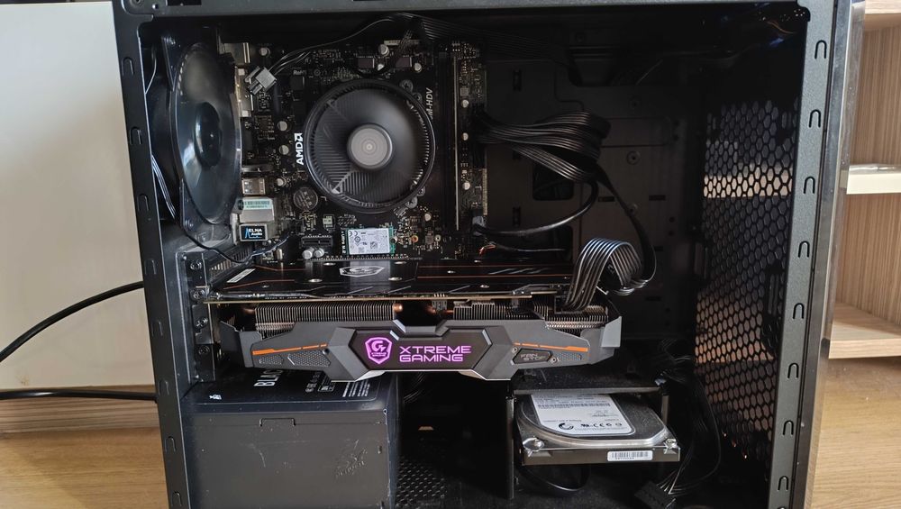 компютър за игри - Ryzen 5 3600 - GIGABYTE GTX 1060 6GB - SSD - HDD