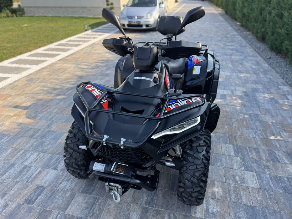 Atv linhai 500 4x4 motorizare cf moto/300 km/fabricatie 2023