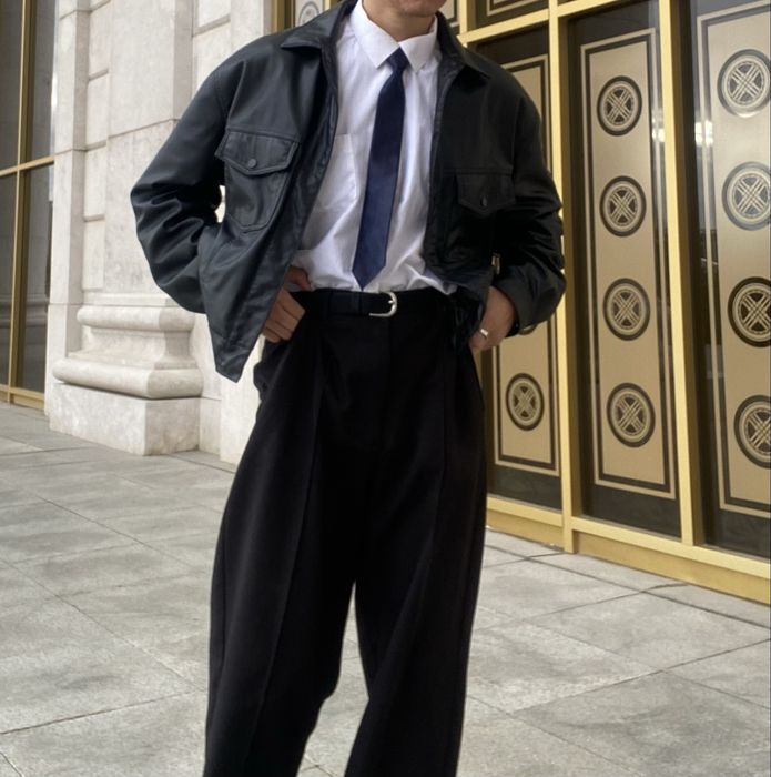 Кожанка чёрная для крутых мужиков!