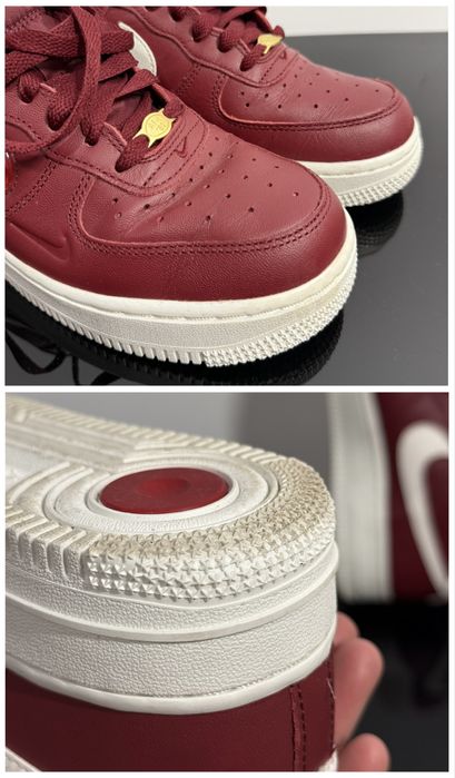 NIKE Air Force 1 (38 24cm unisex) Noi Originali piele incaltaminte